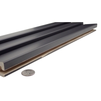 RADIANT - 6X16 WAVE, BLACK, MATTE